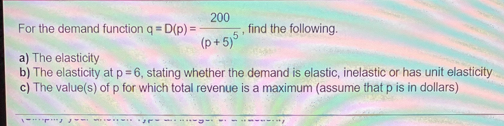 This one is tricky for and I couldn't figure out parts A),