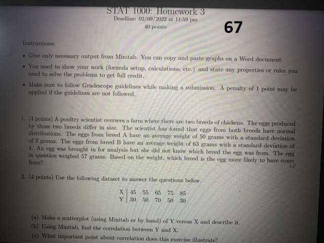 and the volume of sales (in thousands of slices). The summary statistics