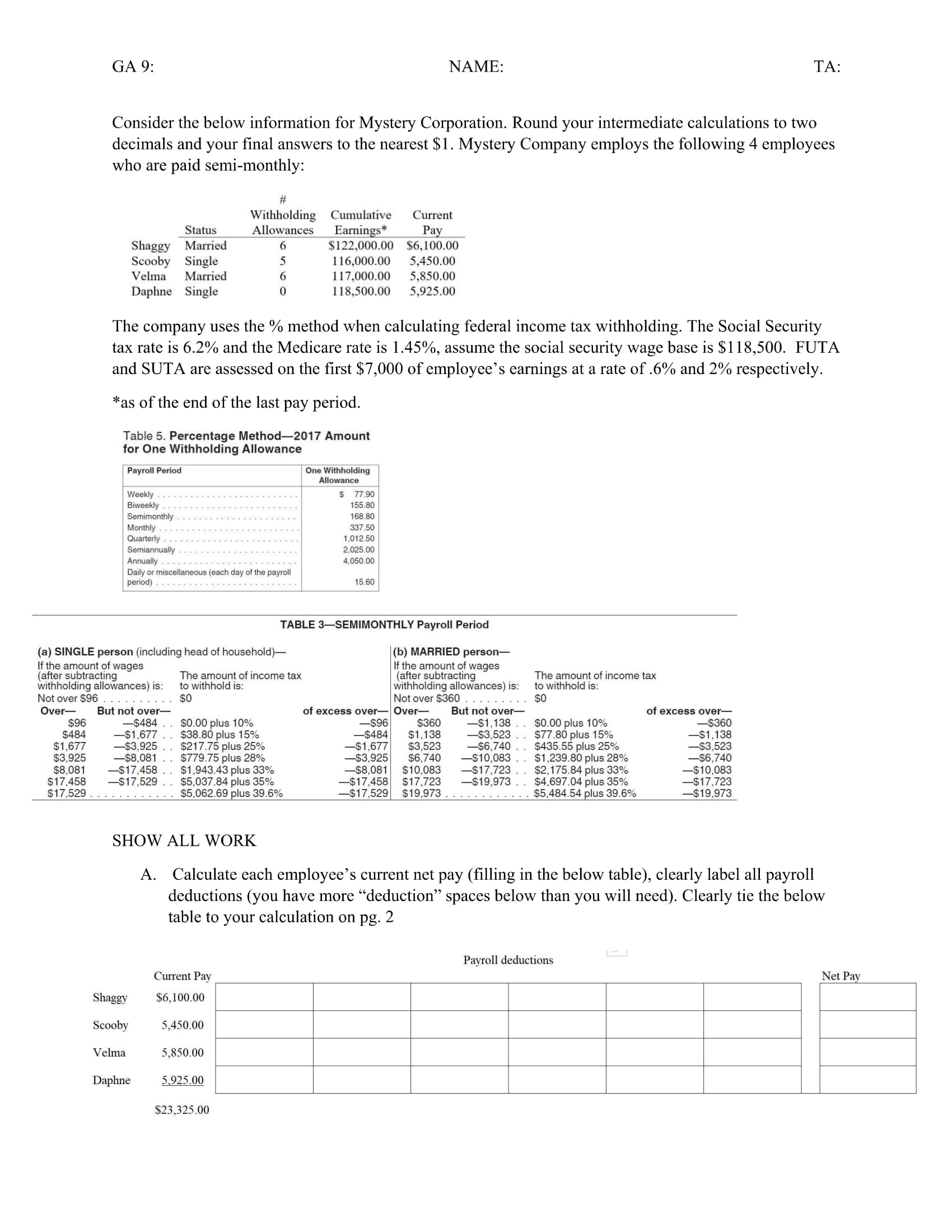 I need help with this quiz. In the first page, I do