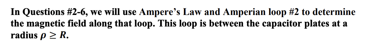 circuit with a charging capacitor is shown here. The current is in