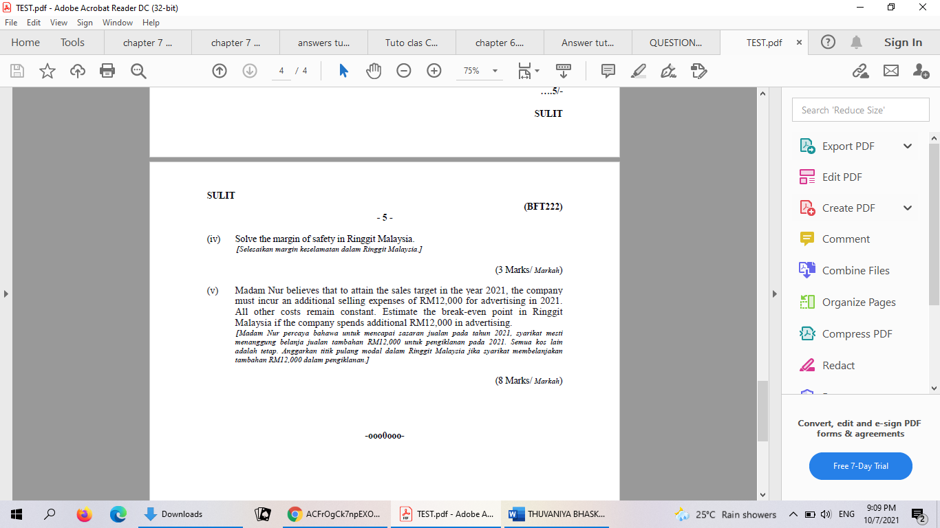  TEST.pdf - Adobe Acrobat Reader DC (32-bit) X File Edit View