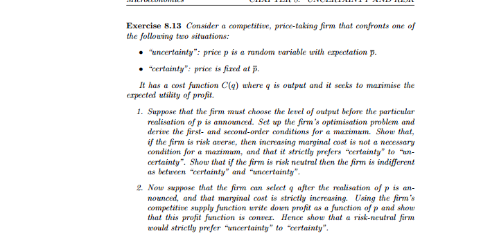 each endowed with one unit of available time. Consumers do not value
