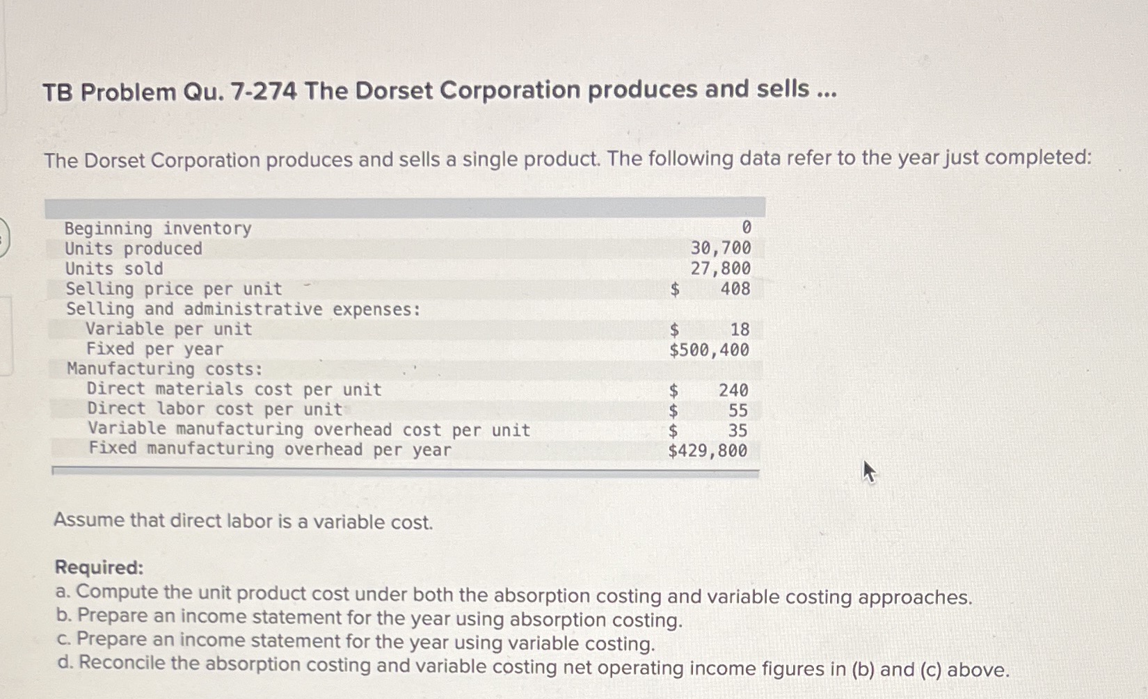Please help me with this. Asap! Thank you so much!!!!!! TB Problem