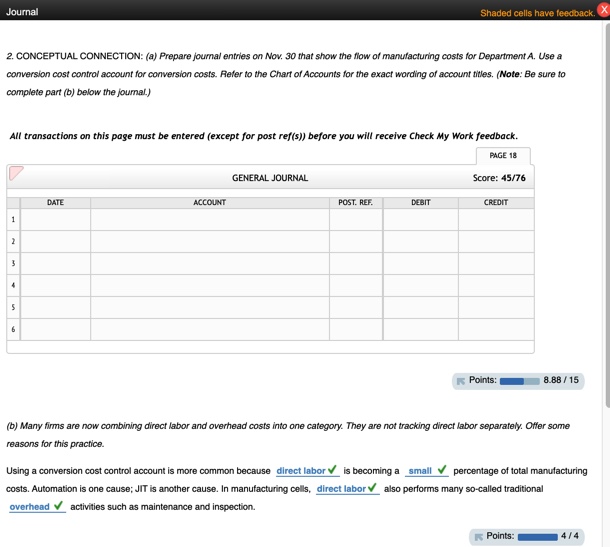 process): Production: Units in process, April 1, 50% complete with respect to