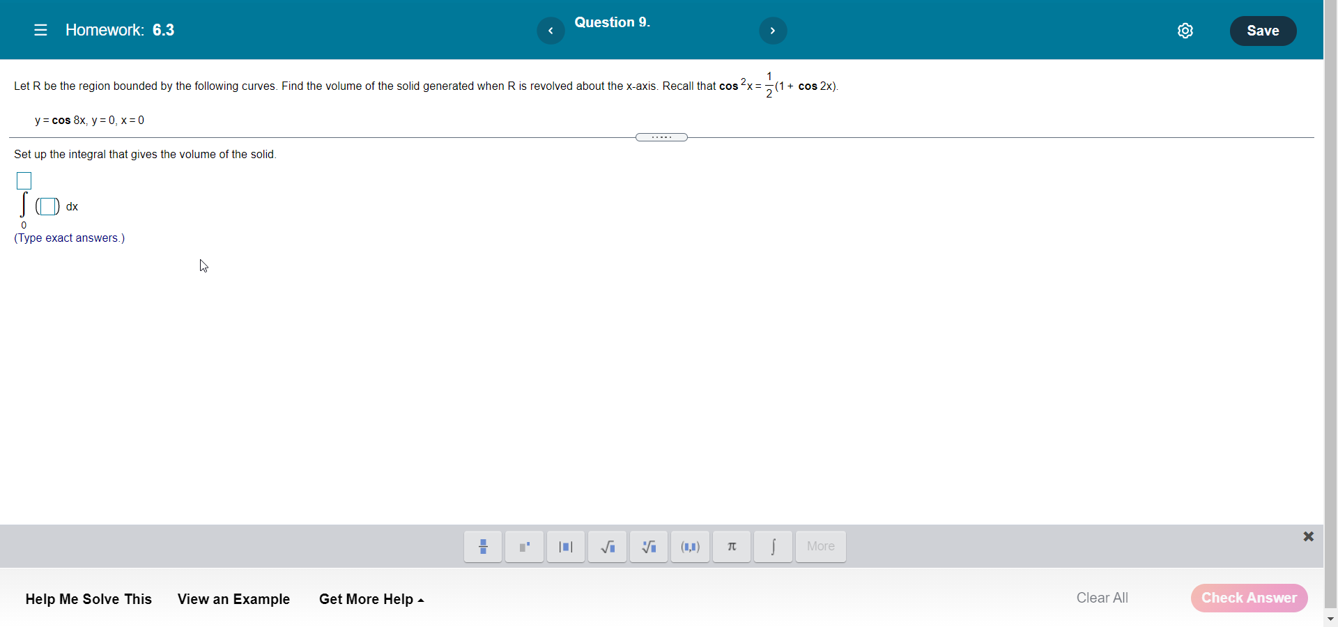 Please show all the work necessary to solve the problem, and please