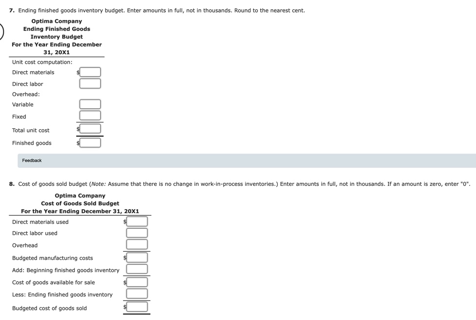 the Year Ending December 31, 20X1 Qtr. 1 Qtr. 2 Qtr. 3