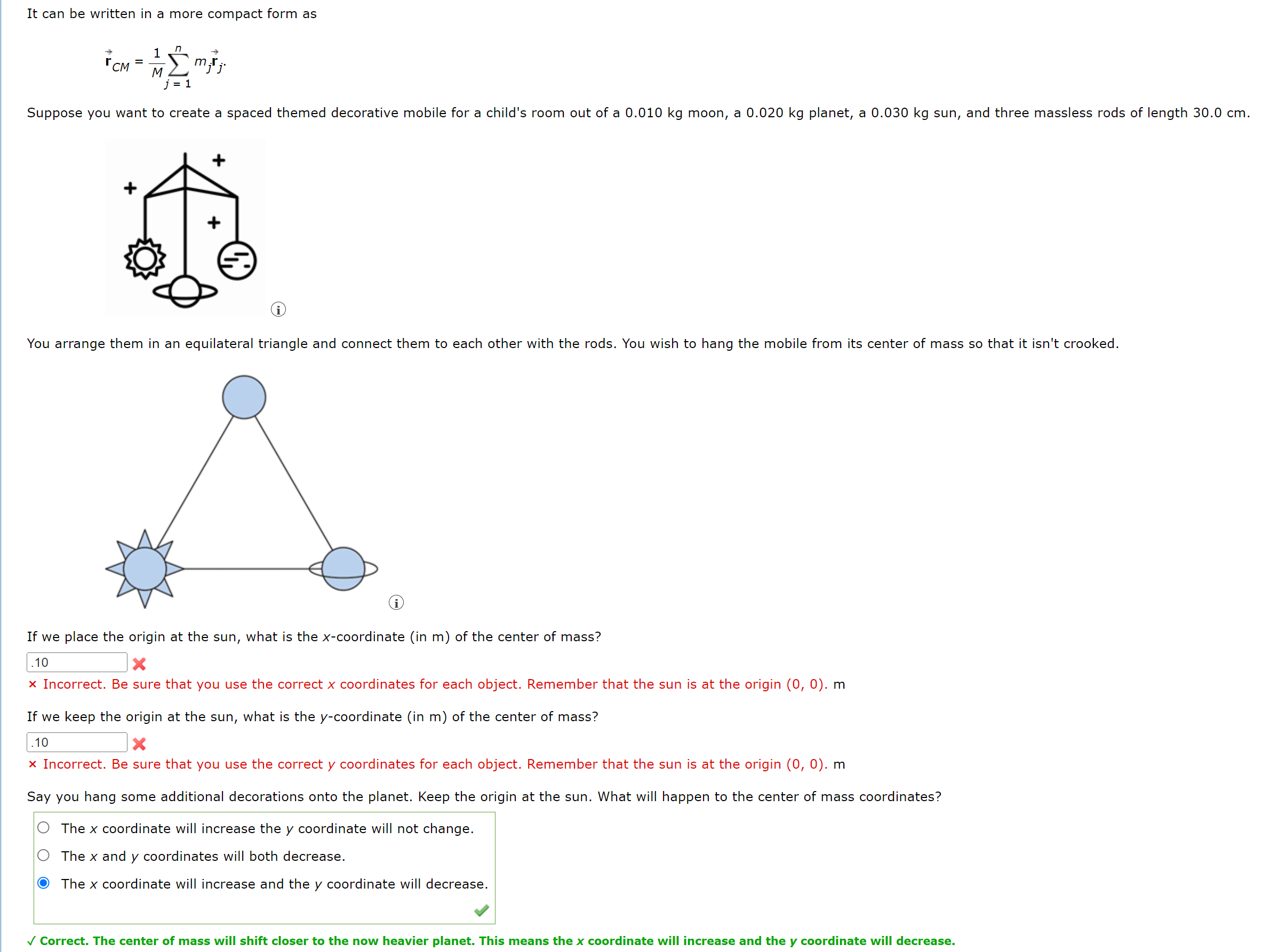 1 '7 s rCM W: mjrj. j= 1 Suppose you want to