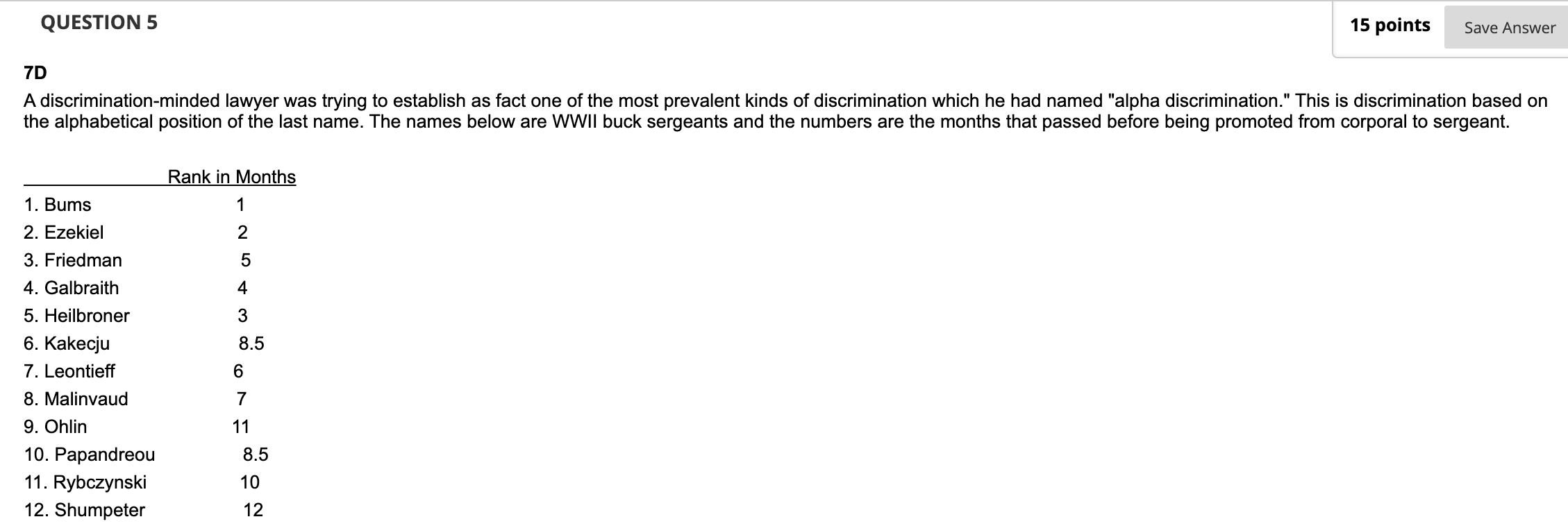 Did Not Follow Homeless Man 3 15 Businessman 8 7 QUESTION 2