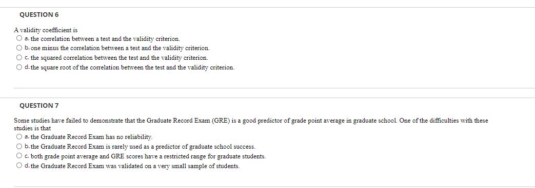 please send correct answers so i can do helpful QUESTION 6 A