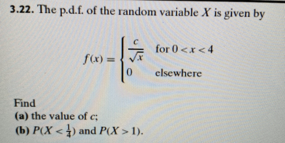 Exercise 3.39 to find expressions for the values of the probability density