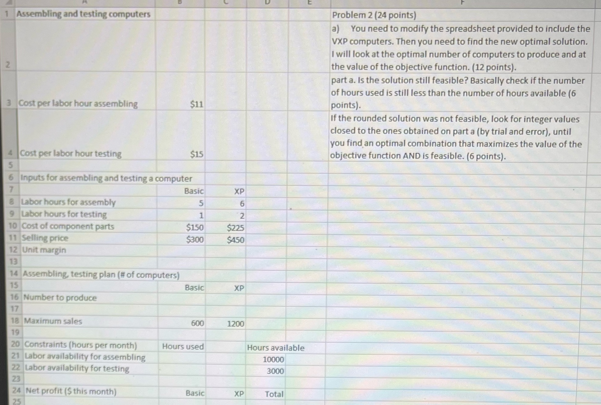 Please show steps. Question is located on the right and data is