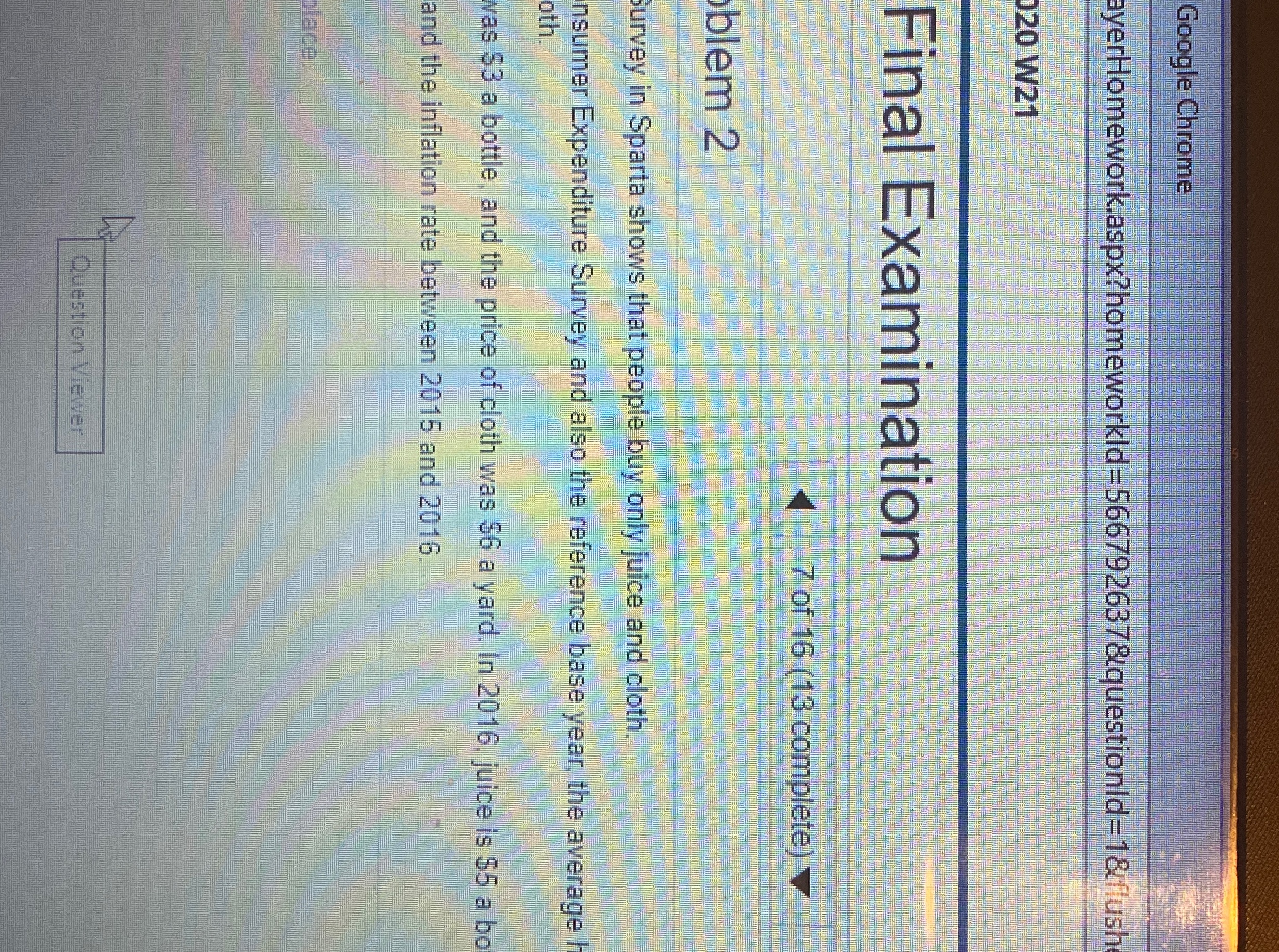 Can someone please help me with this Econ problem Google Chrome ayerHomework.aspx?homeworkid=566792637&questionld=1&flush