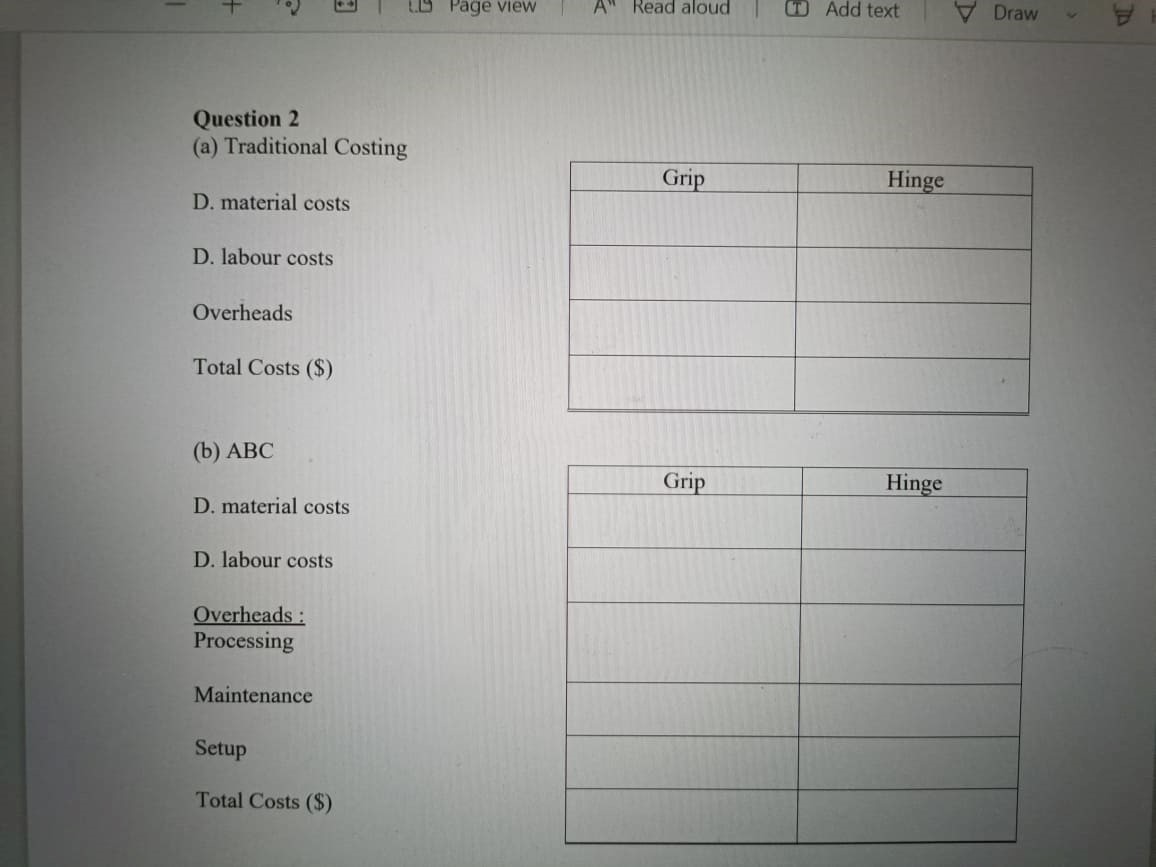 a spreadsheet model using Excel 2003 (or later) to answer the accompanying