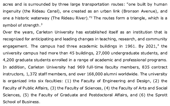 building with new and innovative learning spaces.Carleton University Carleton University is located