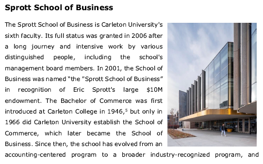 in Ottawa, Ontario, Canada. In 1942, it was founded as a private