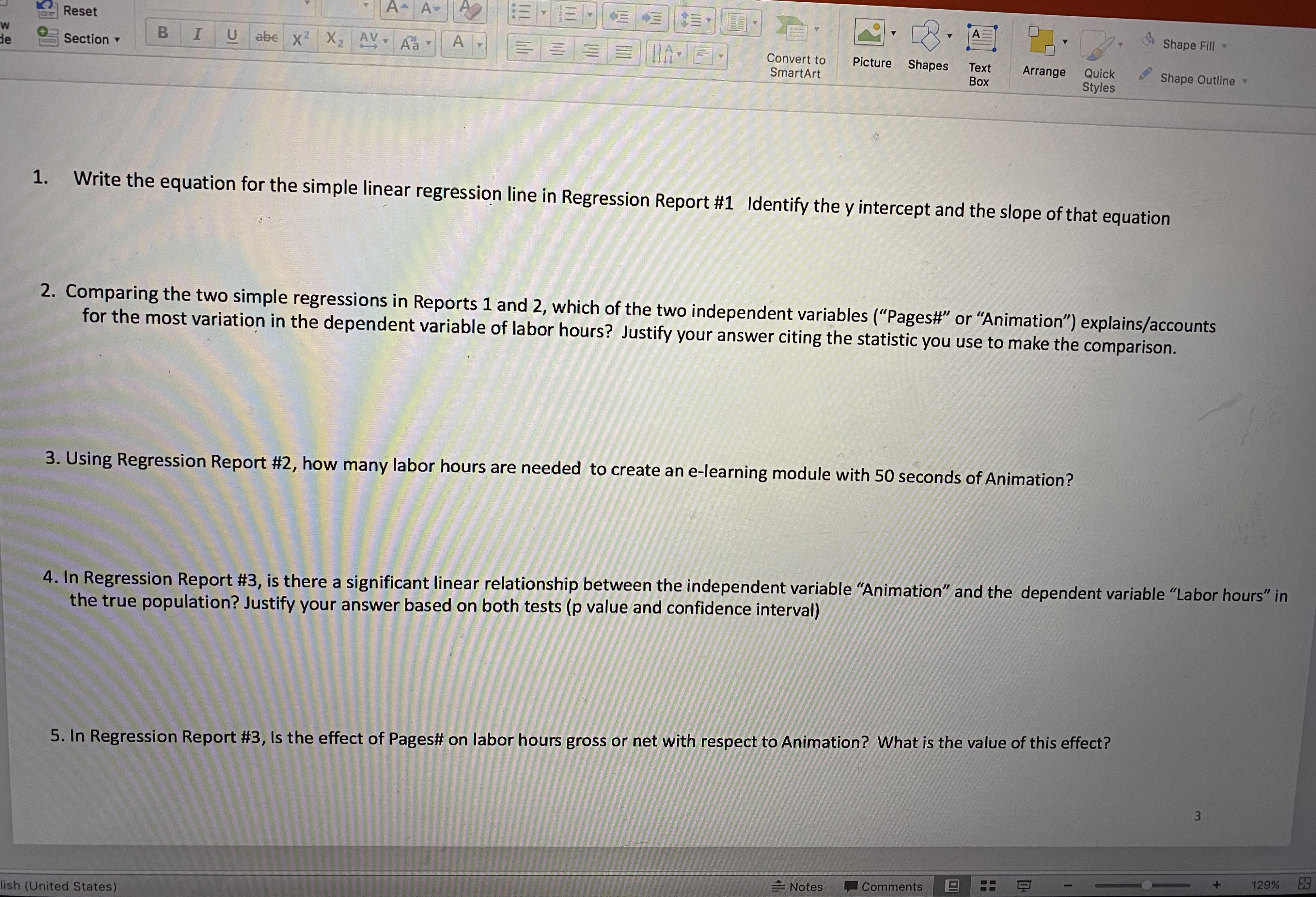 abe X2 X2 AY Aa A. Convert to Picture Shapes Text SmartArt