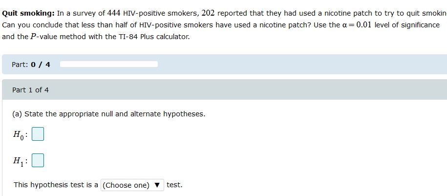 Please explain. Also, how do I get P? Quit smoking: In a