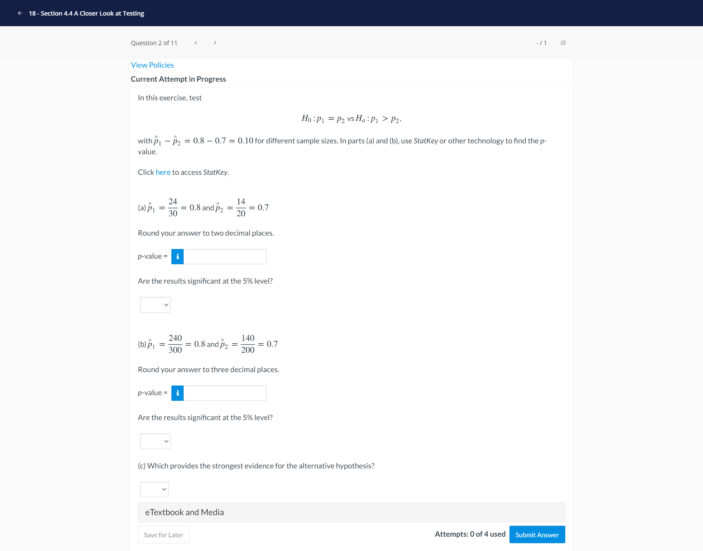 answer all please P2. with p1 - P2 = 0.8 - 0.7
