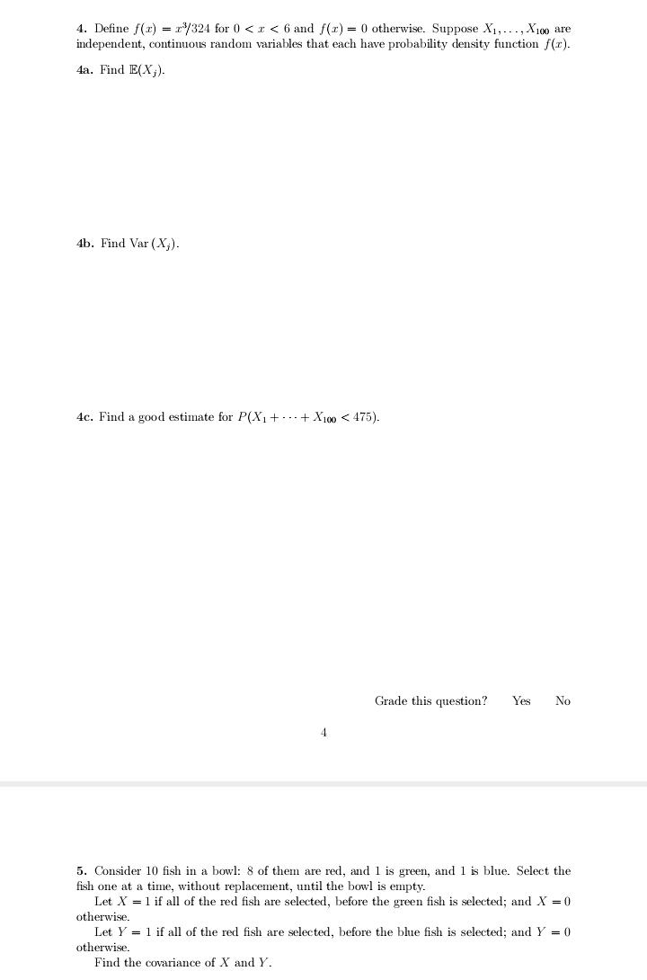 fxx(x,y) = 3(3 - x)(4 - y) if0 5 x X). 1b.