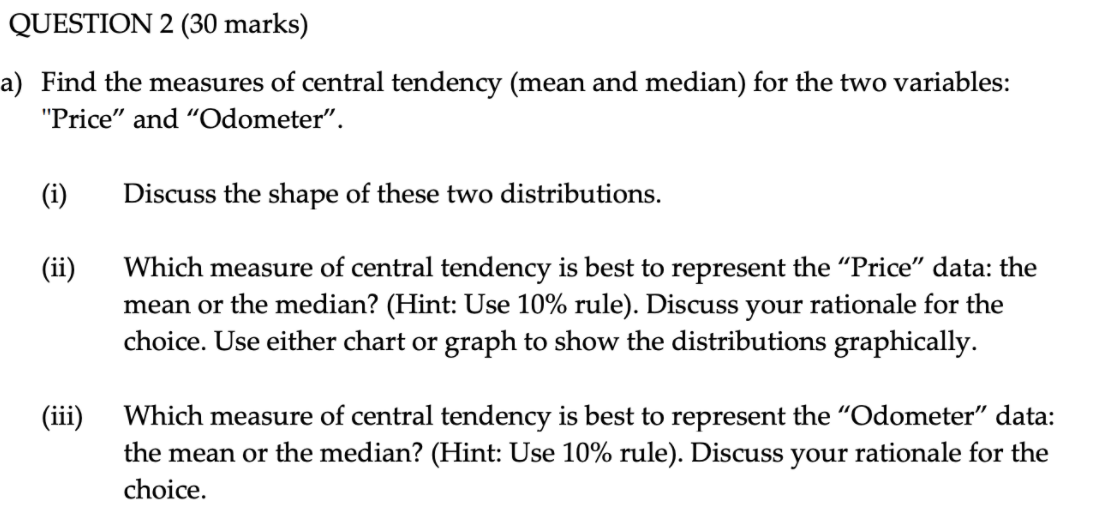 how would I answer this? I know how to find mean and