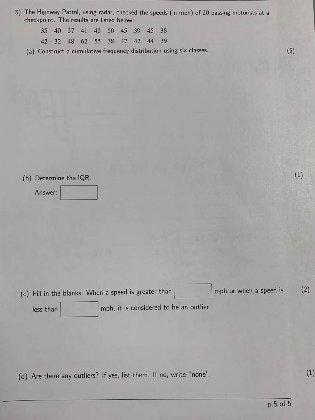 N W 550 650 750 850 950 House Prices (Thousand Dollars) (a)