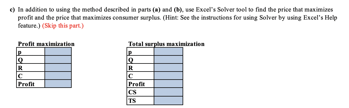 is therefore p = 30 Q , so its marginal revenue function