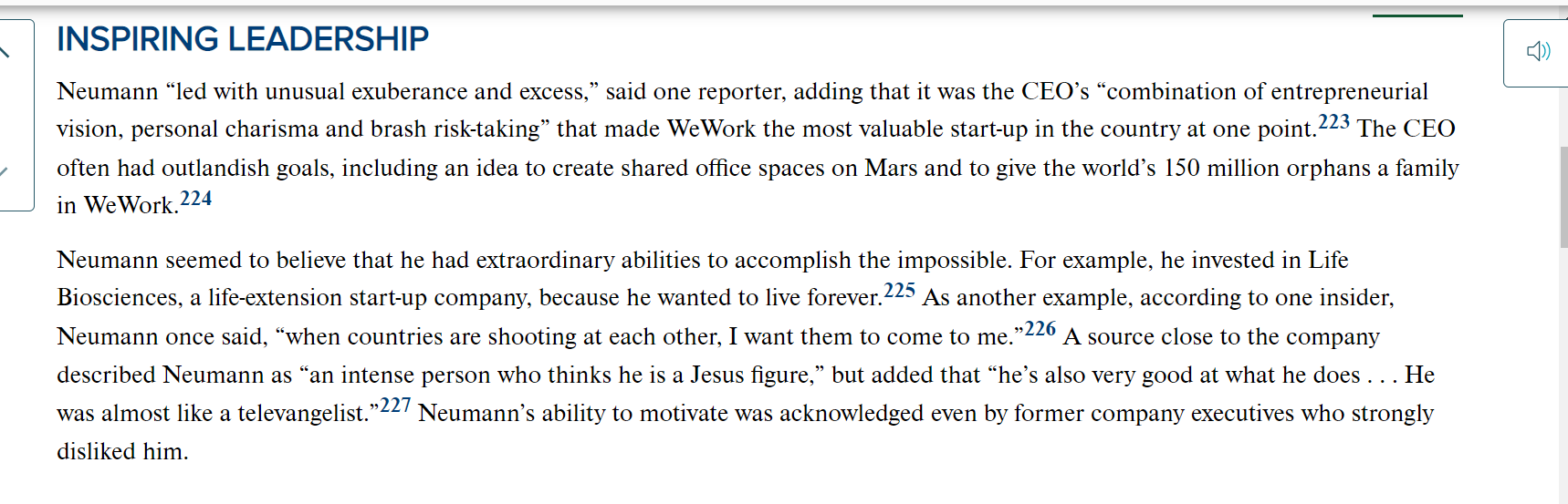 in Action" case included at the end of the chapter, and post