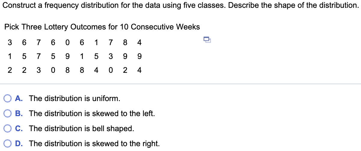 number of bottles of juice sold in a cafeteria during lunch O