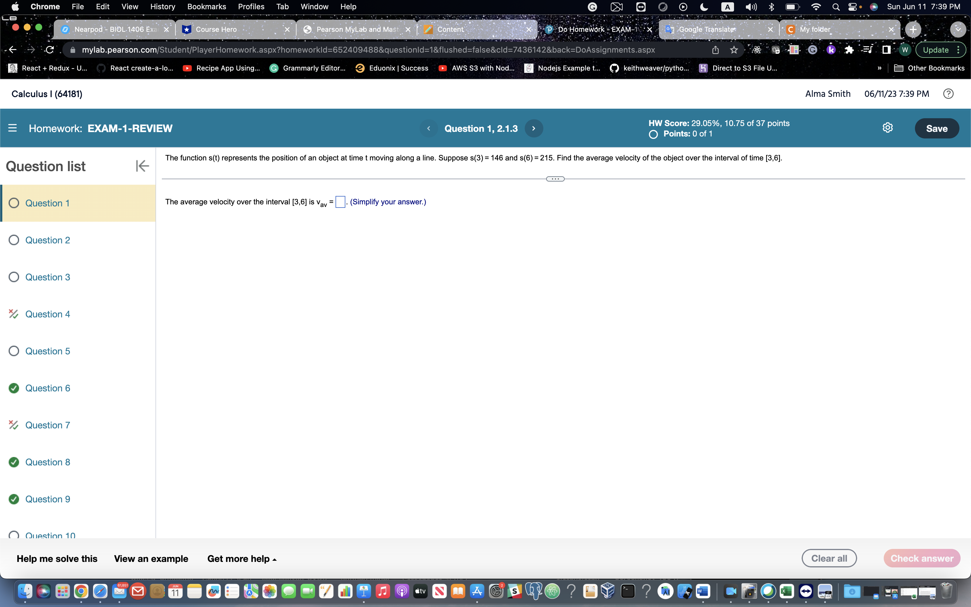 LB .. Nearpod - BIOL . 1406 Exa Course Hero 5. Pearson