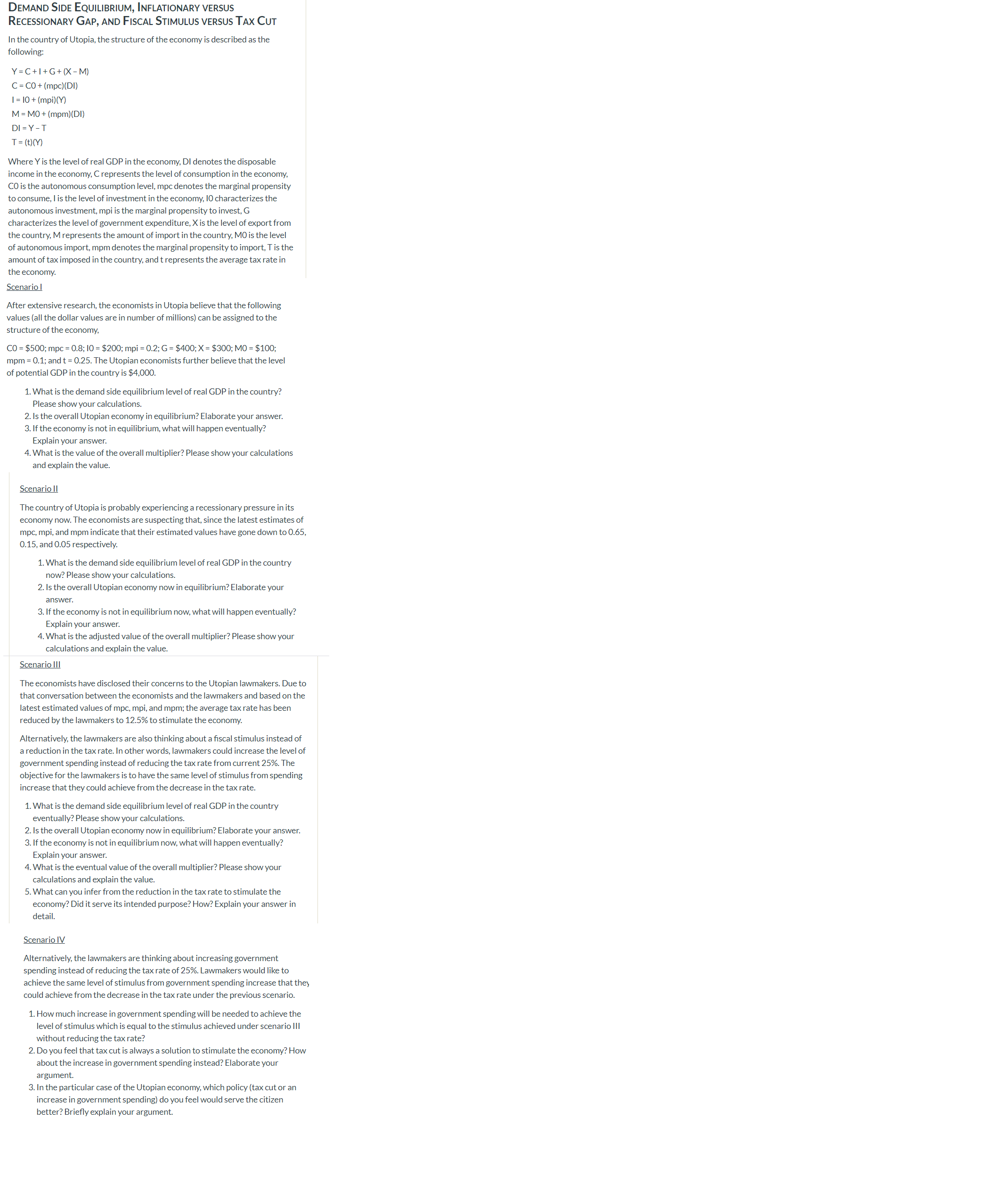 I am having trouble trying the setup and start the case study