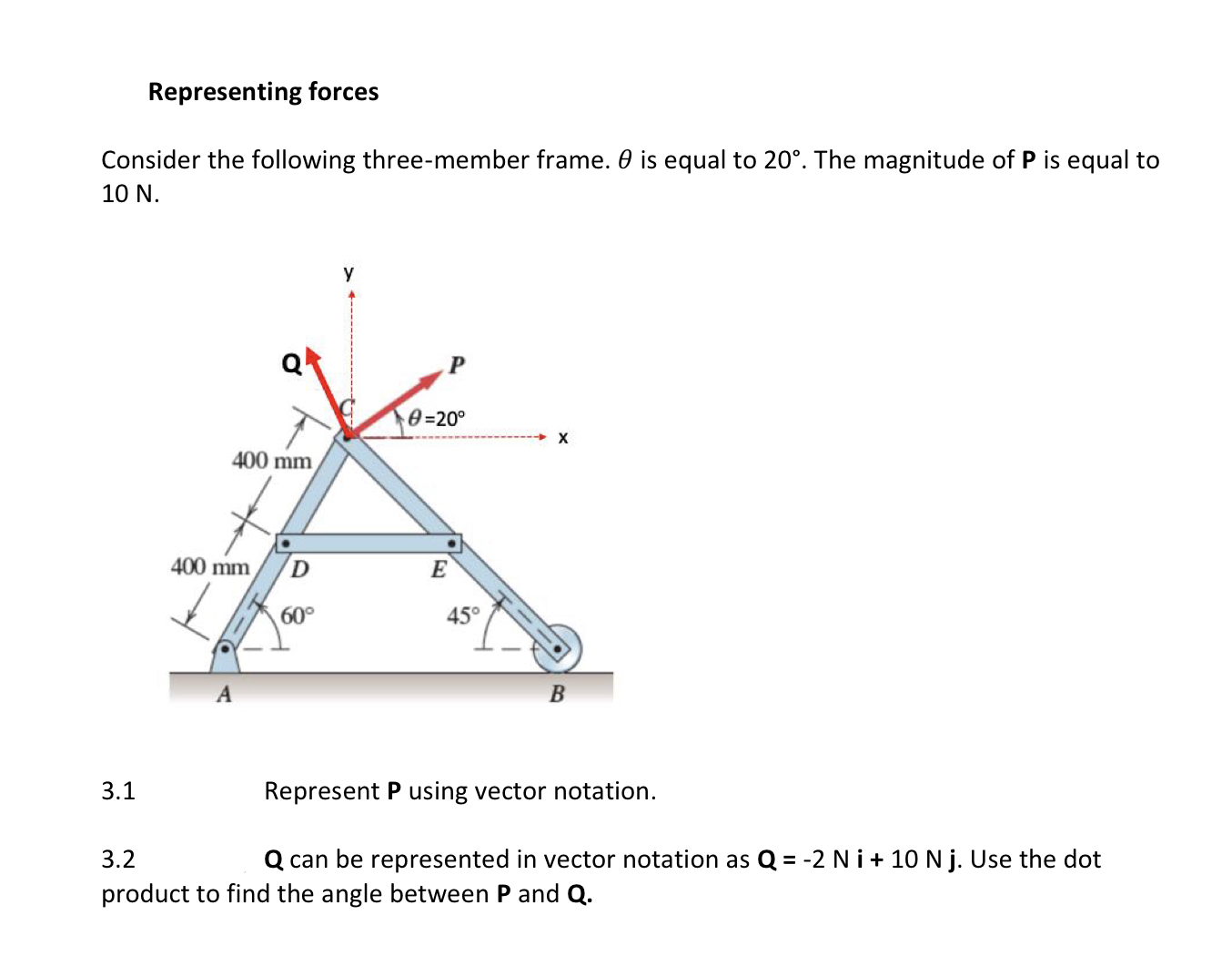 Hi please use the given information to answer each part of the