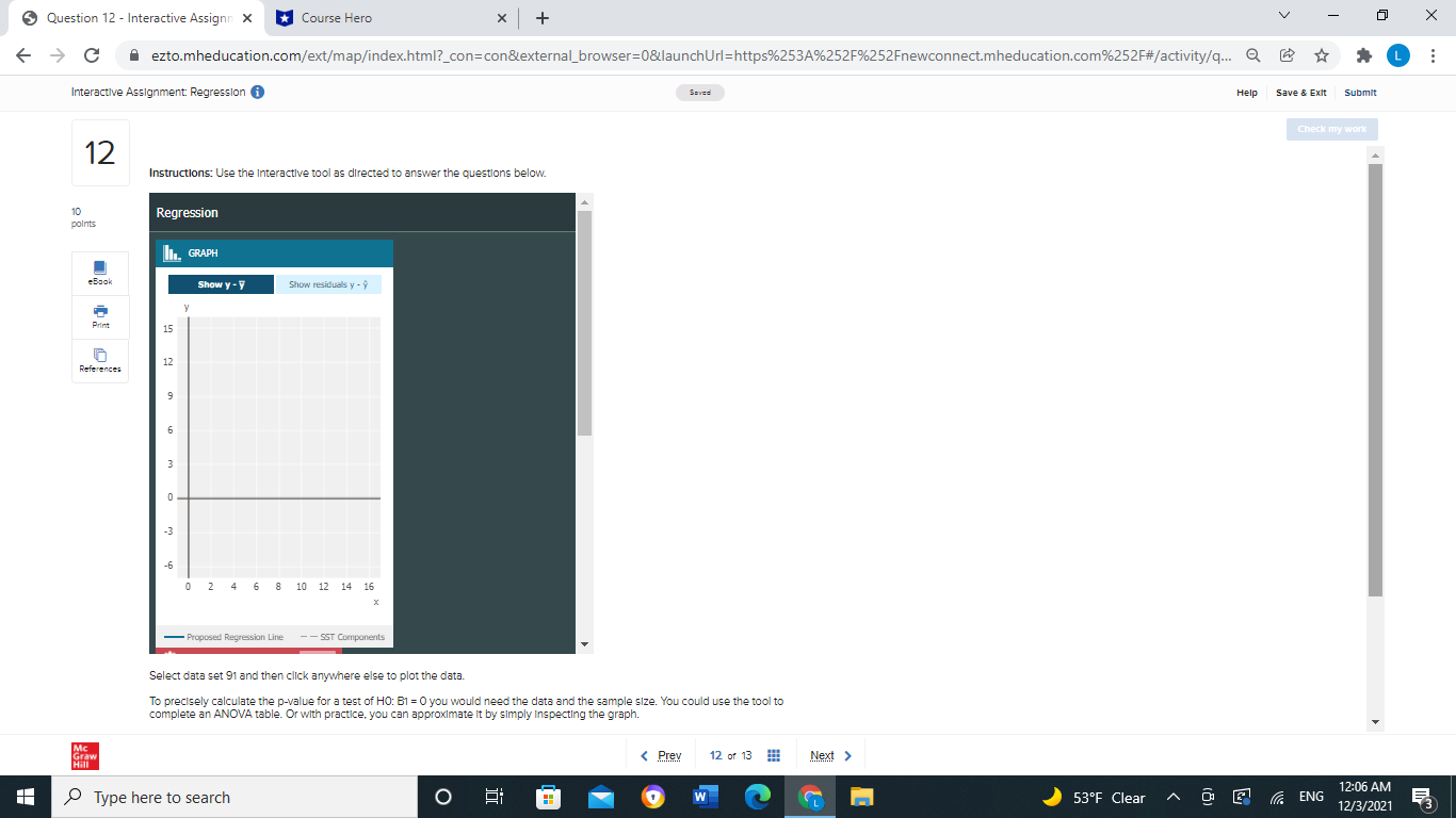  Question 12 - Interactive Assignn X Course Hero X + V