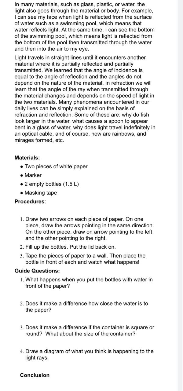 please help me with this lab test typewritten much better In many