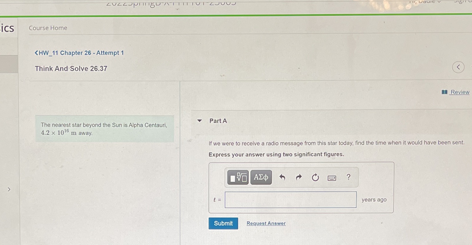 ics Course Home KHW 11 Chapter 26 - Attempt I Think And