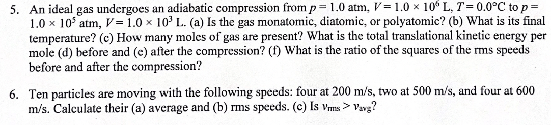 Provide complete solutions and explain thoroughly. Also, don't forget to explain the