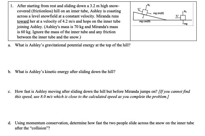 Answer the following question, showing work (no additional information given). 1. After