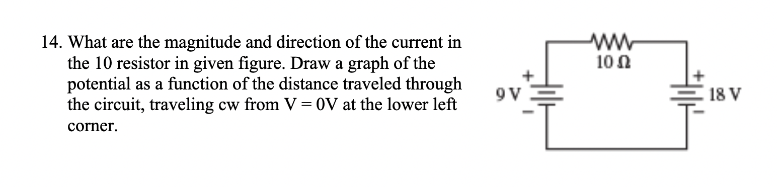 in the 10 resistor in given gure. Draw a graph of the