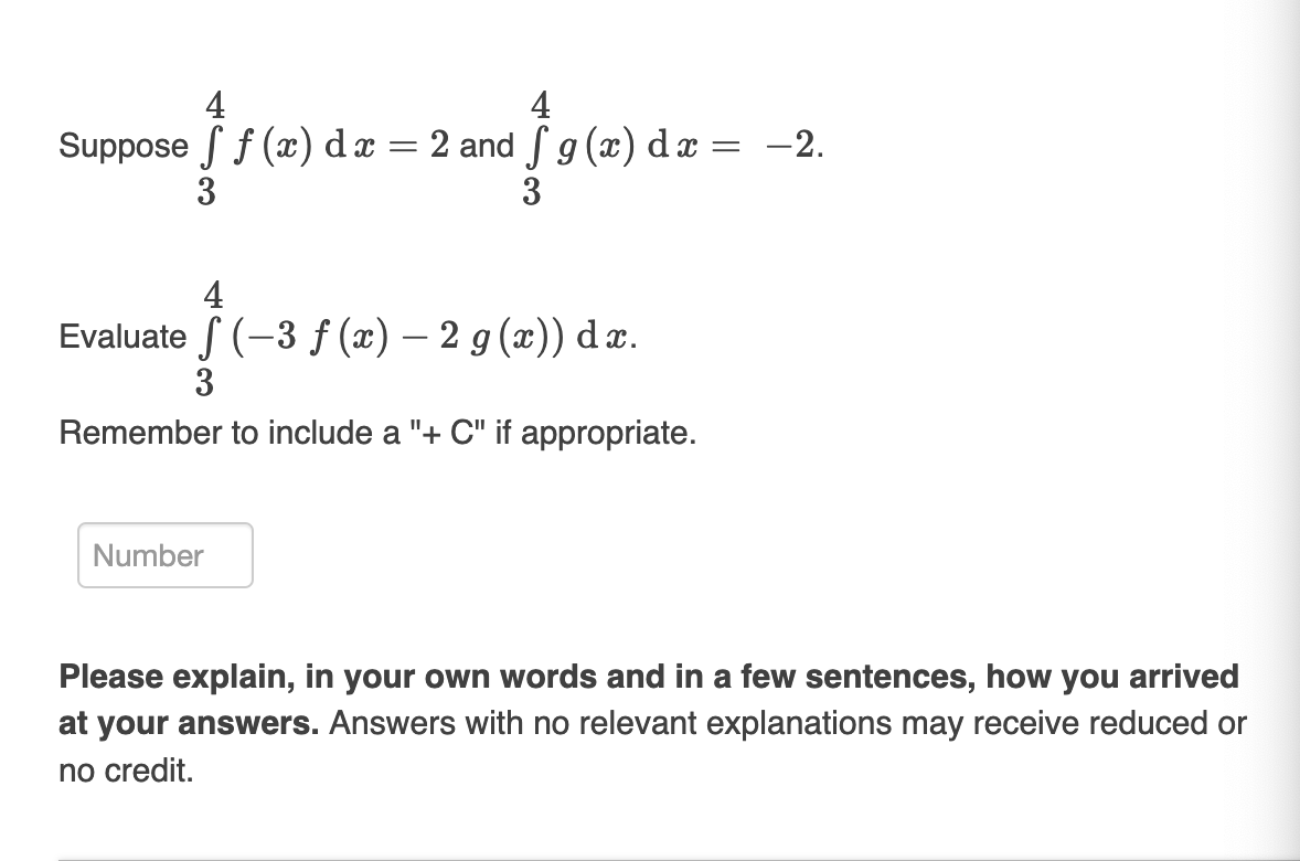 sentences, how you arrived at your answers. Answers with no relevant explanations