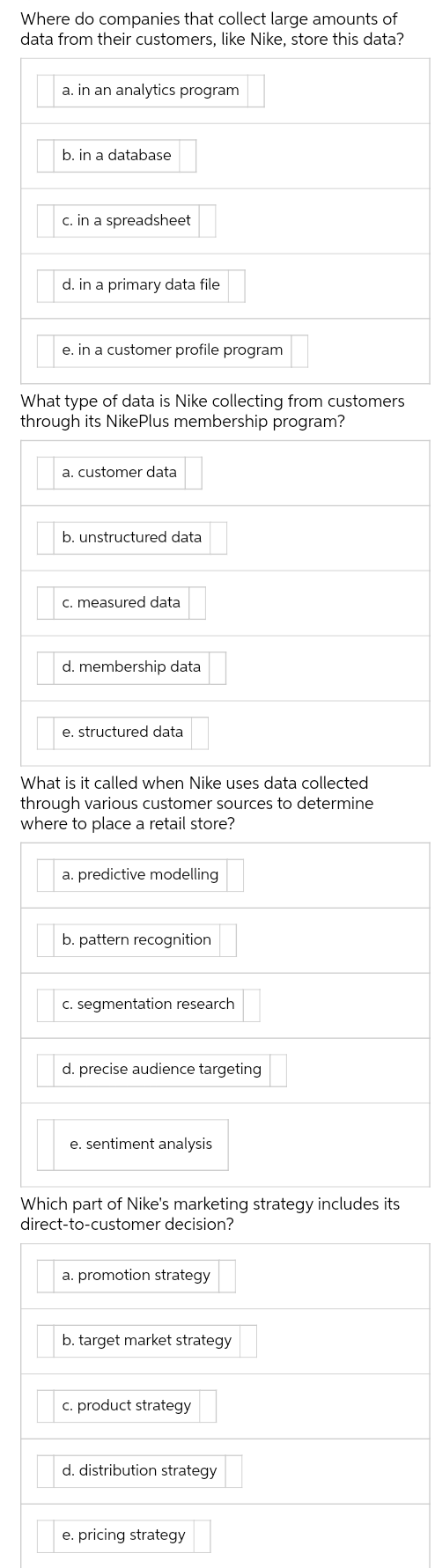 reasons are explained in very detailed manner as in why the option