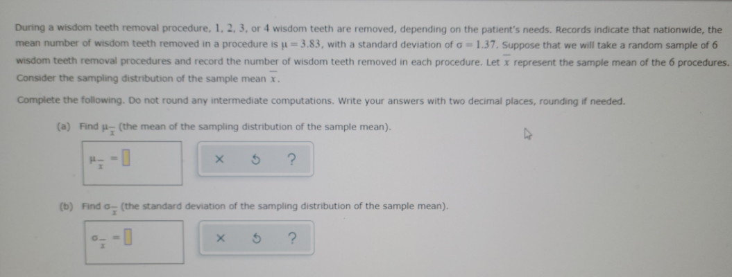 please help During a wisdom teeth removal procedure, 1, 2, 3, or