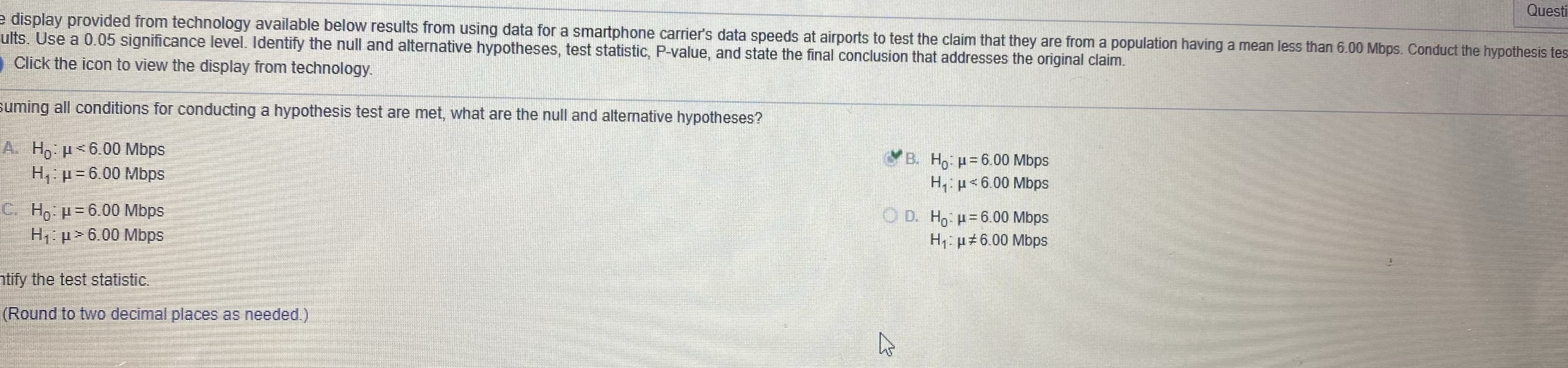 Questi display provided from technology available below results from using data
