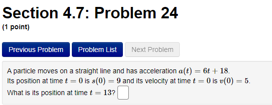 the following conditions: d.M 712 - 3 M(4) = 3. dt M(t)