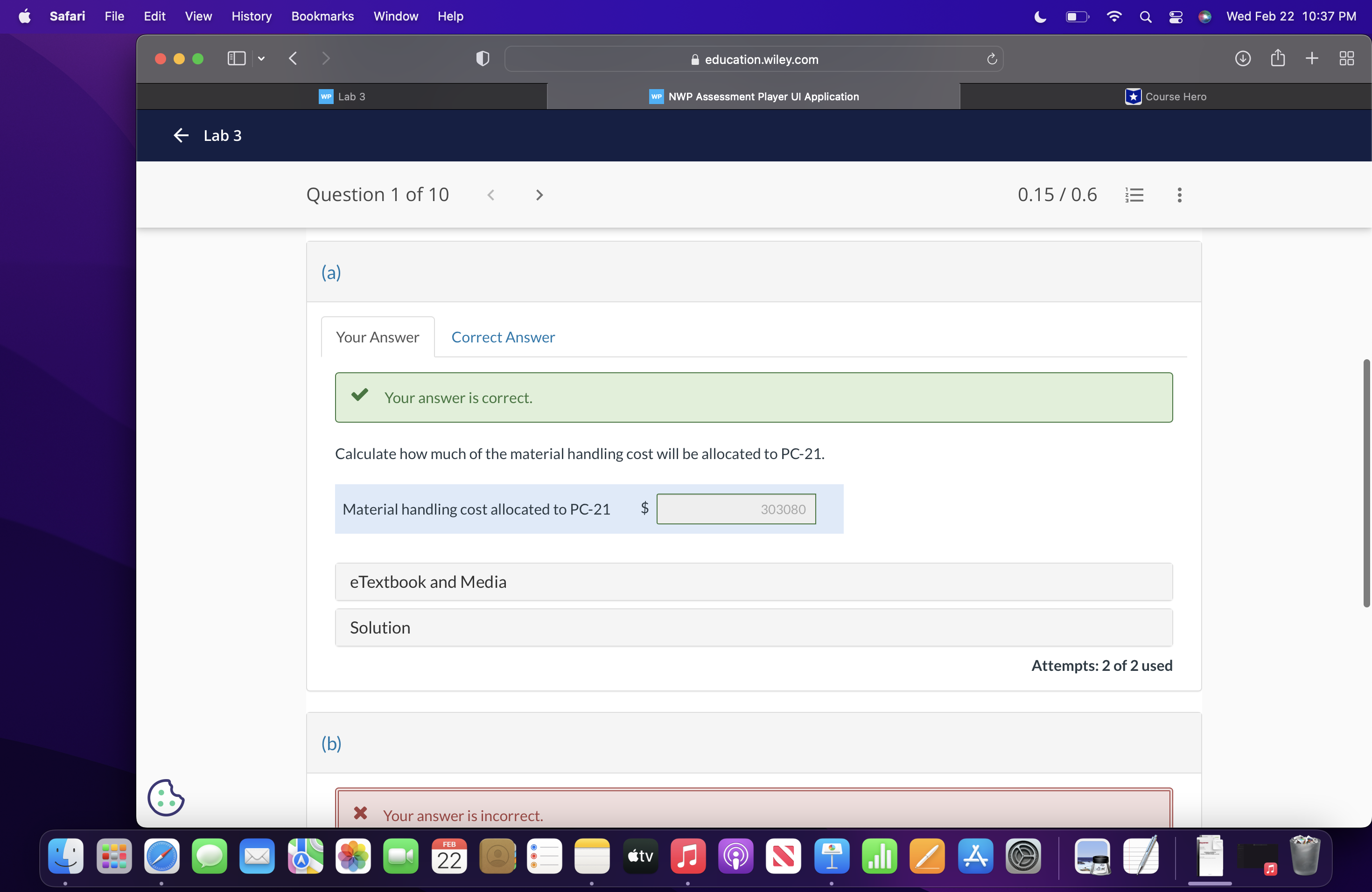 ED V 0.15/06 '5 Carla Vista Company uses four activity pools to
