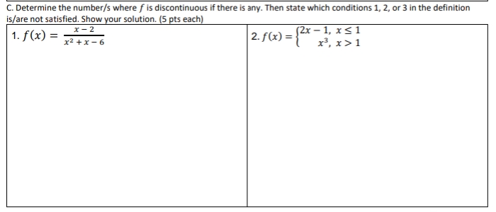h(6)? ANSWER 7. What is the value of lim h(x)? x-6 ANSWER