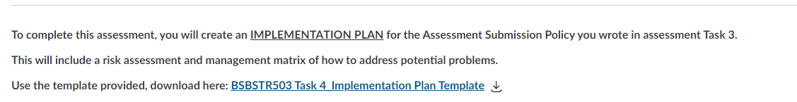 8.1 ASSESSMENT SUBMISSION 4.1 8.2 Policy Title: 42 (Add additional points as