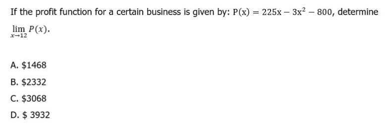 According to the equation 310:) = 1-164 , the yearly sales, y