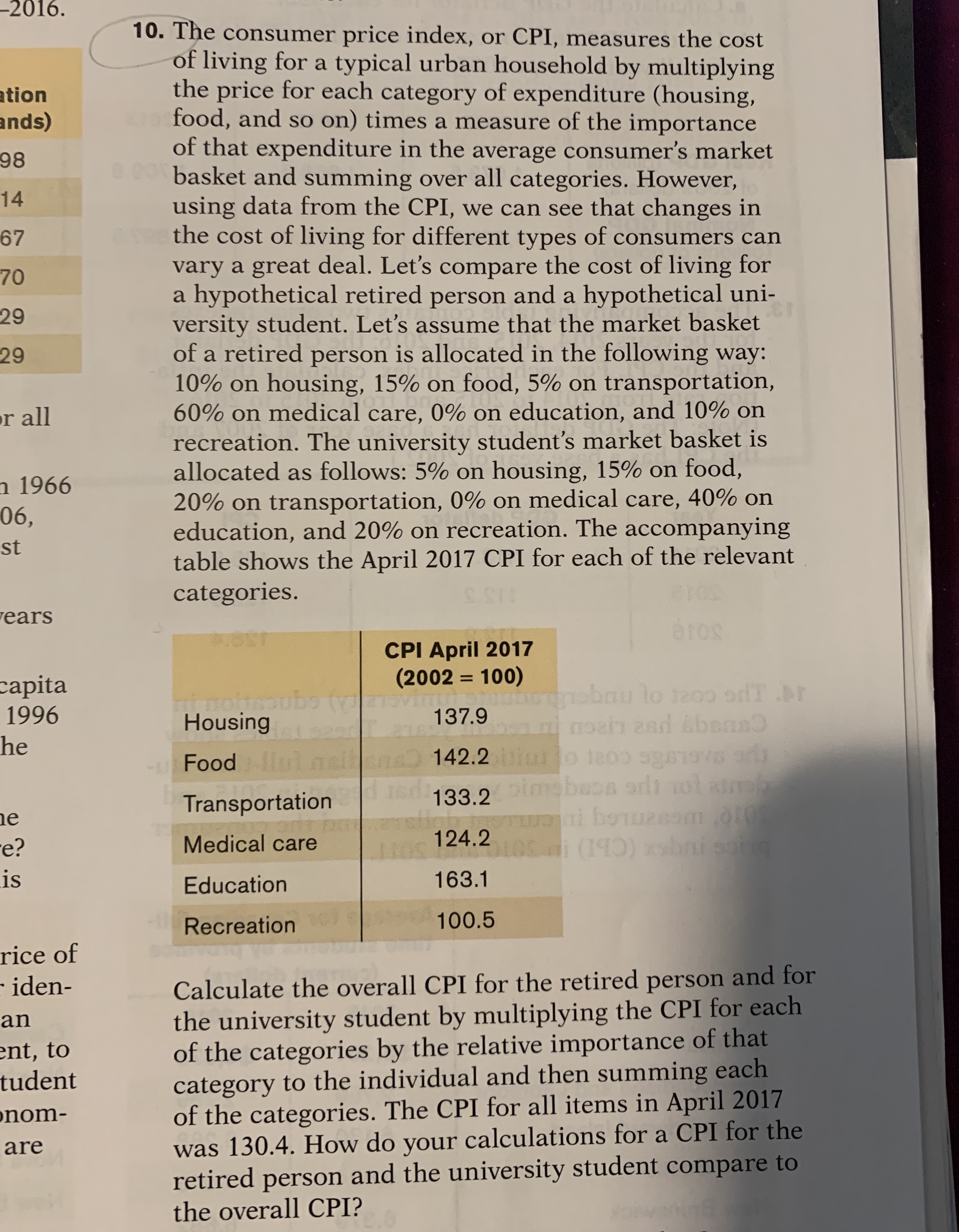 Kindly submit the answer to the following question # 10, thanks. -2016.