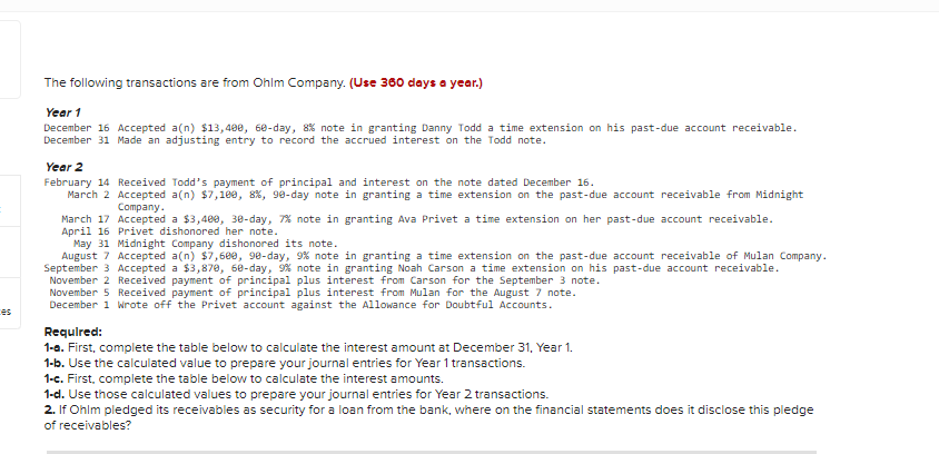 filling it in, thank you! View transaction list View journal entry worksheet