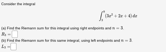 Please help with explanation! Consider the integral (3x' + 2x + 4)