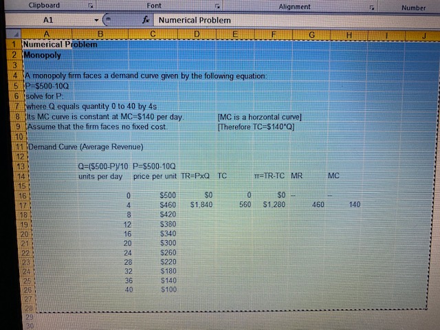 1.Explain the difference between the demand curve facing a perfectly competitive